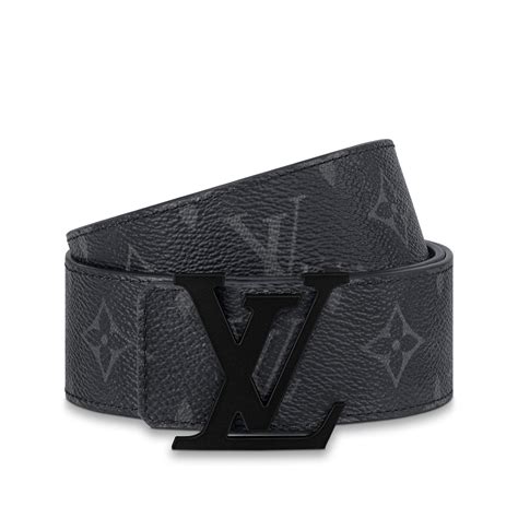 all black louis vuitton belt.